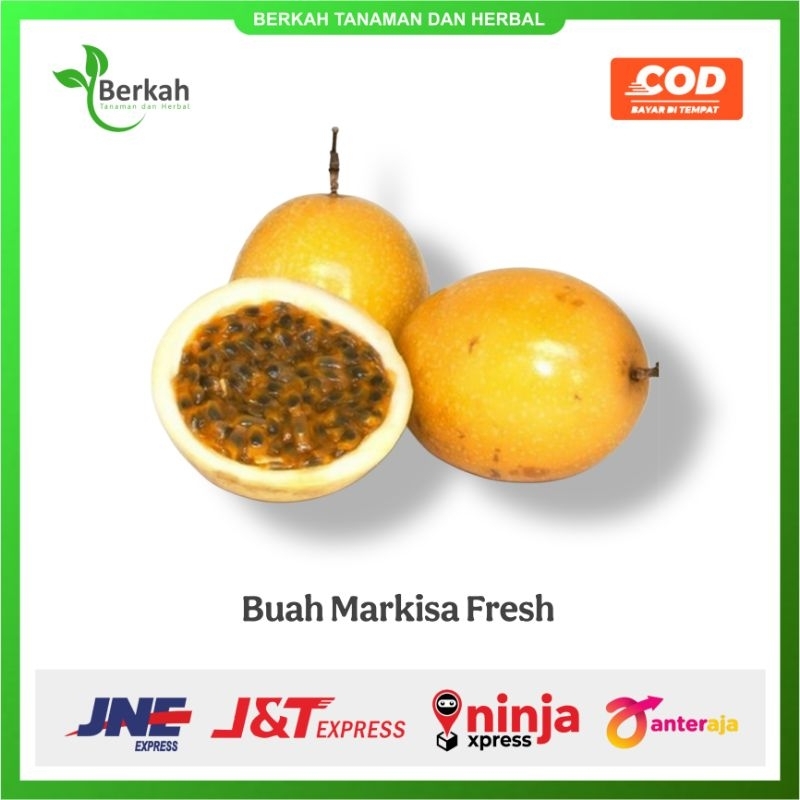 

Buah Markisa Fresh Kuning - Hijau 1kg