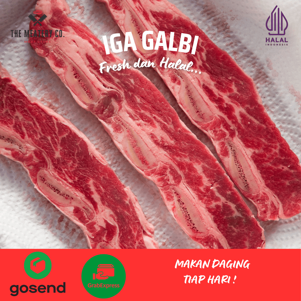 

IGA GALBI IGA KALBI IGA KALBI SEGAR SHORTRIBS PREMIUM - 500 gr