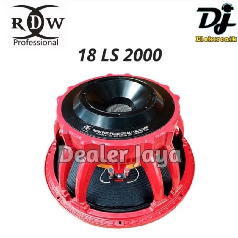 Speaker RDW 18 LS 2000