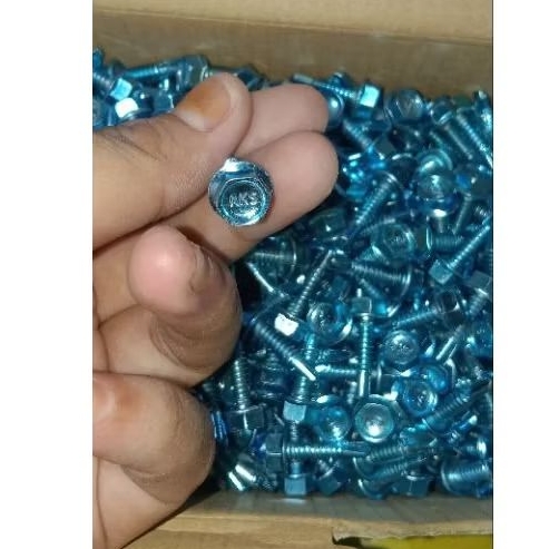 [ISI 1.000 PCS] Sekrup baja ringan/ baut Roofing/ baut baja ringan/ baut canal/ baud/ sekrup Roofing
