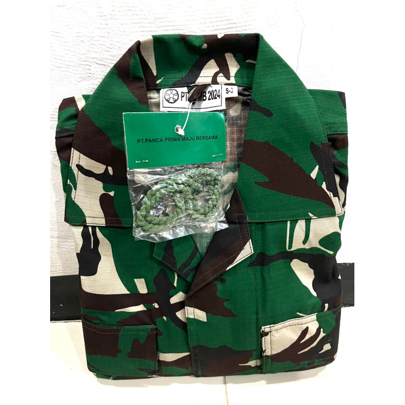 Baju Pdl Panca Prima Asli Jatah Tni 2024 Baju Pdl Jatah Tni Baju Loreng Tni Baju Pdl Panca