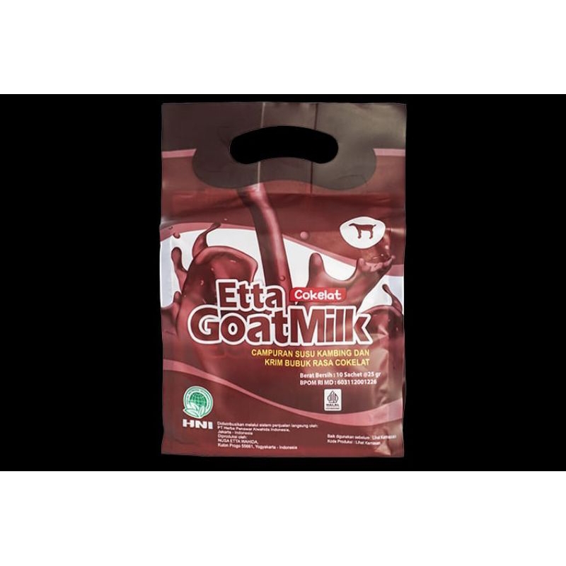 

Etta goat milk Coklat
