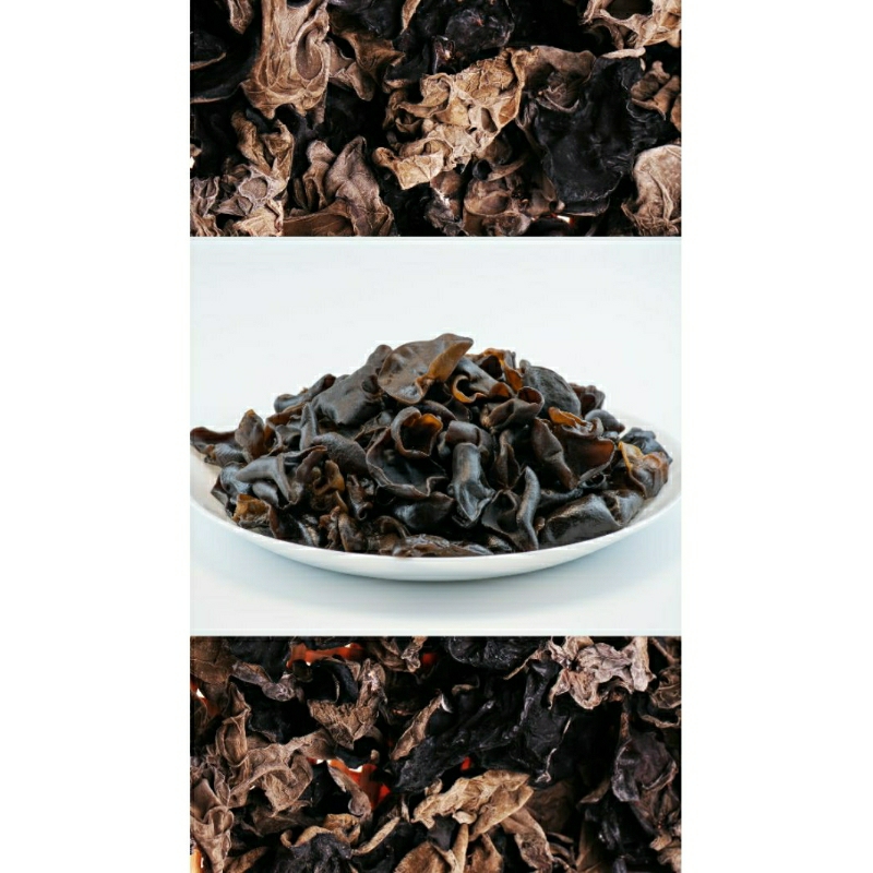 

(Mix GRADE A & B) Jamur Kuping Hitam Kering Campur
