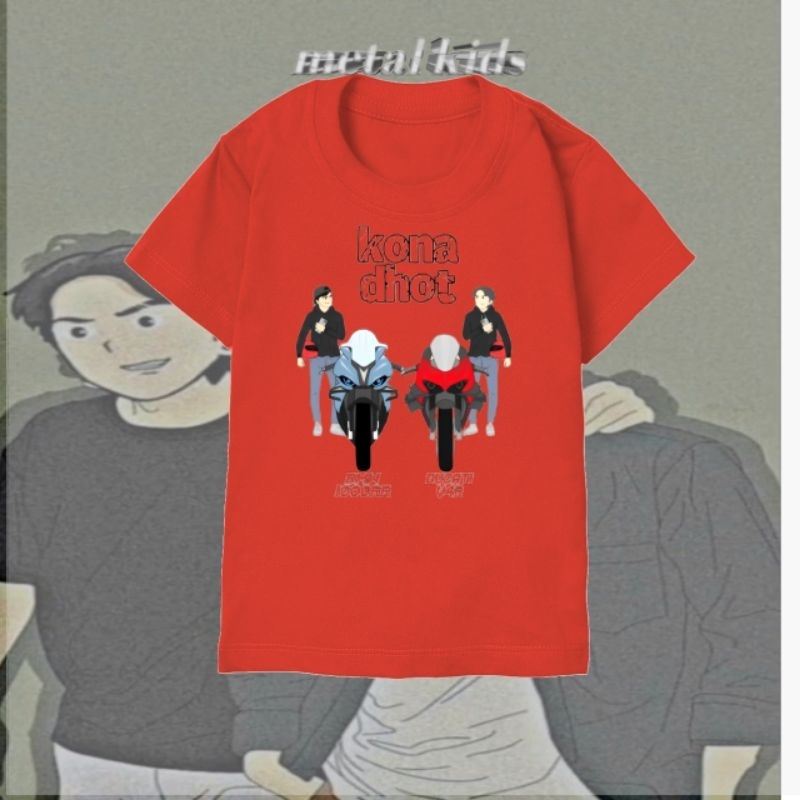 Baju Anak Dhot & Kona / Kaos Anak-anak Dhot & Kona / Baju Dhot & Kona Anak