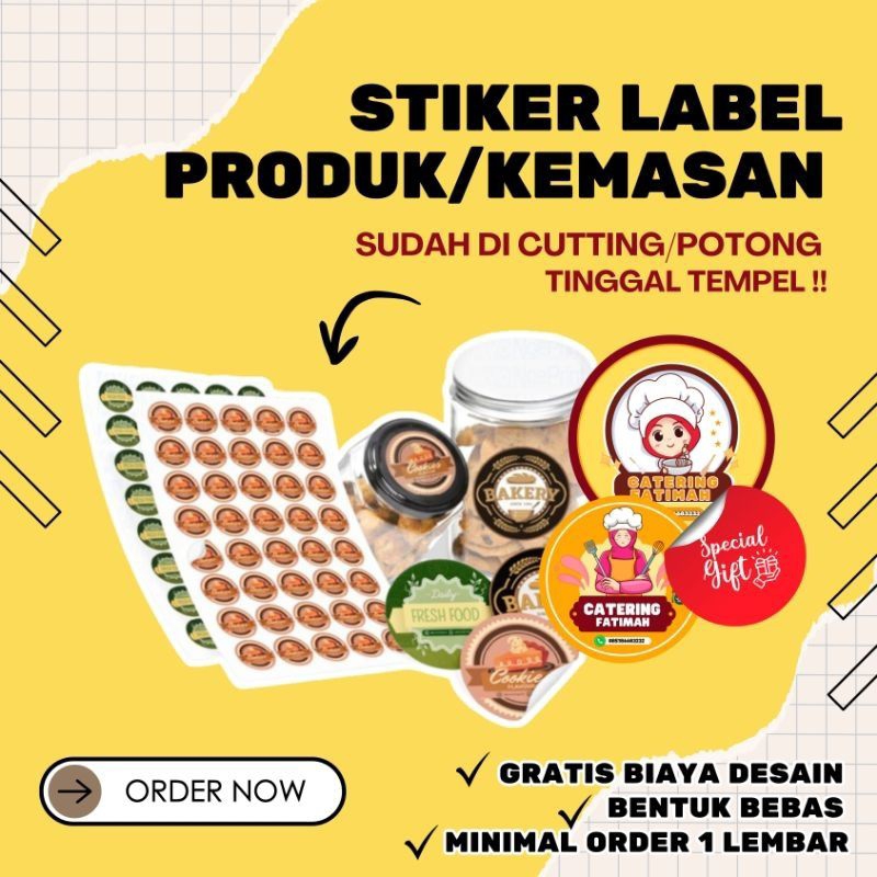 

Stiker A3 (Isi stiker 30 - 50) tergantung besar lecil stiker