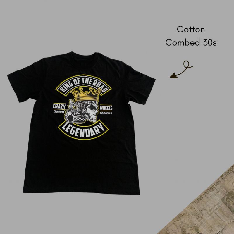 Kaos motor King Of The Road Crazy Speed Legendary