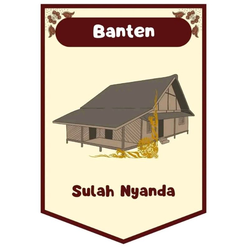 

rumah adat kardus banten 20x15