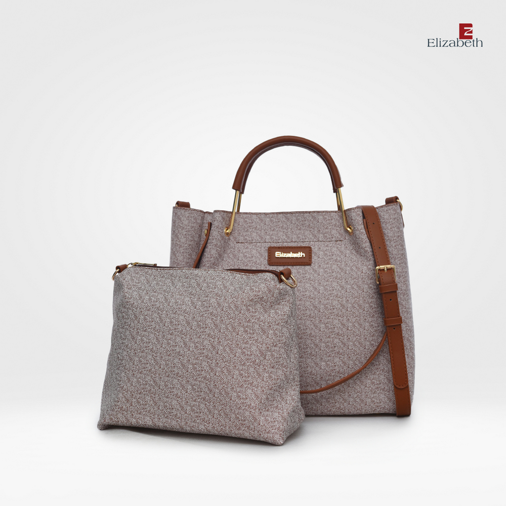 Tas Elizabeth Halldora Tote Bag Brickred