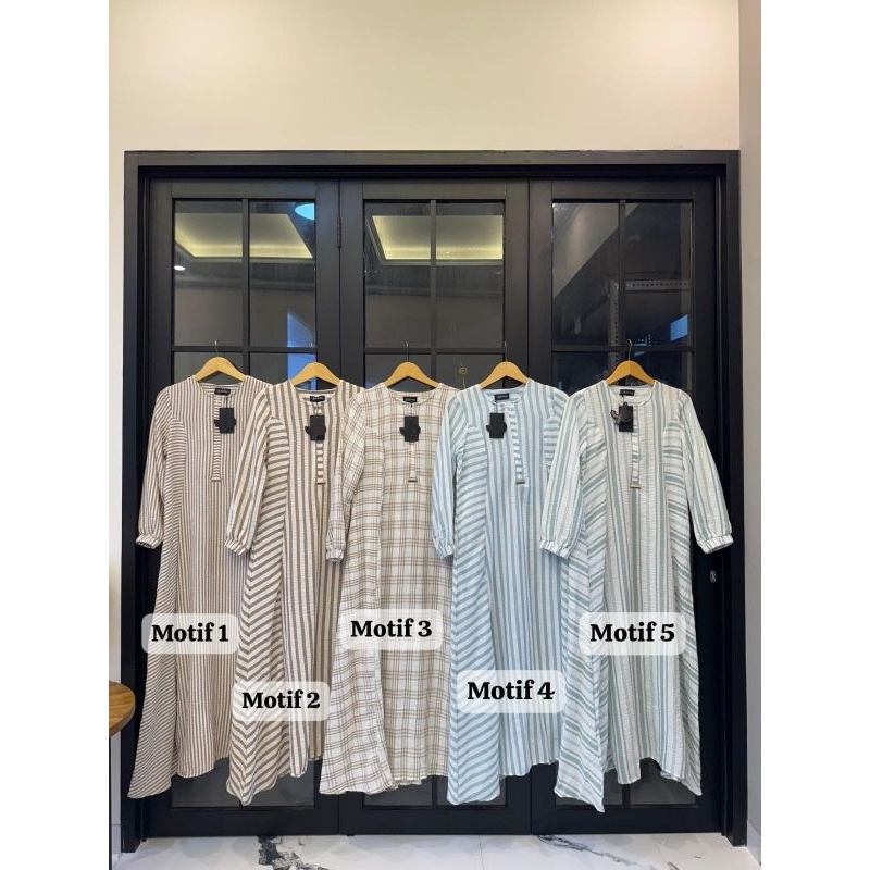 Mocca Dress MOTIF (Part 1) by Journey Scarves Gamis