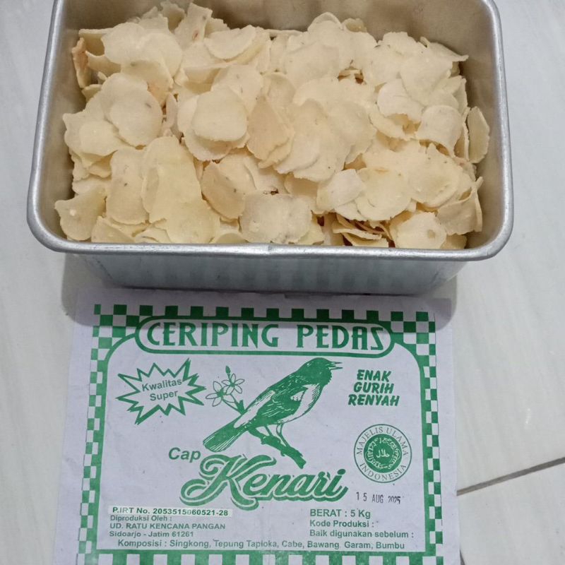 

KENARI CERIPING PEDAS 1 KG LOSS 1'S