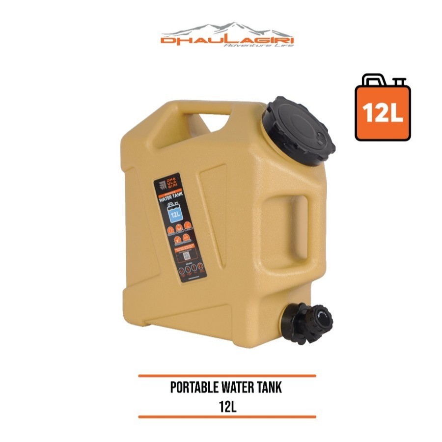 Dhaulagiri Portable Water Tank 12 Liter - Dirigen Air - Penampungan Air - Jerigen