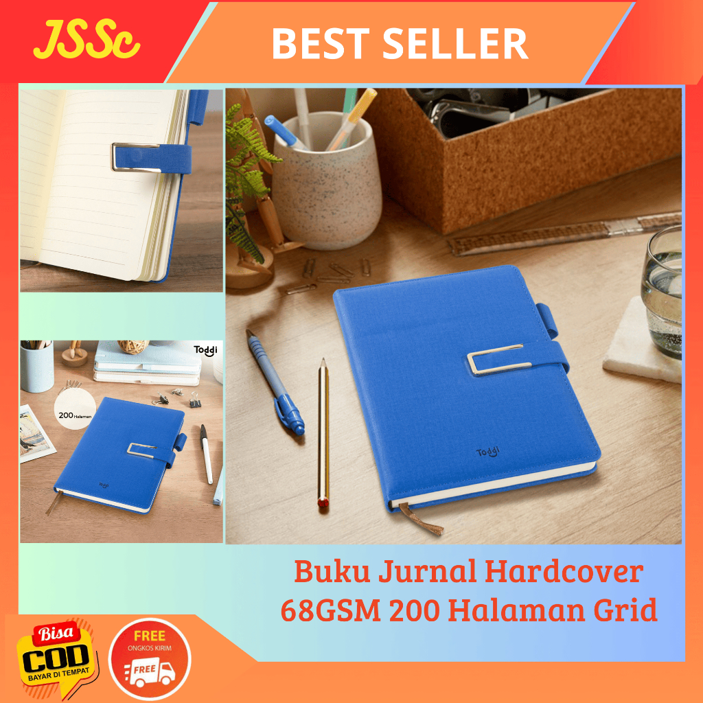 

Buku Jurnal Hardcover 68GSM 200 Halaman Grid JSK25