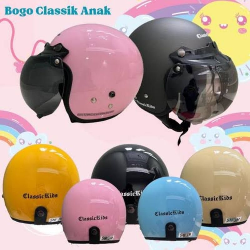 HELM BOGO ANAK JUNIOR CARKIDS