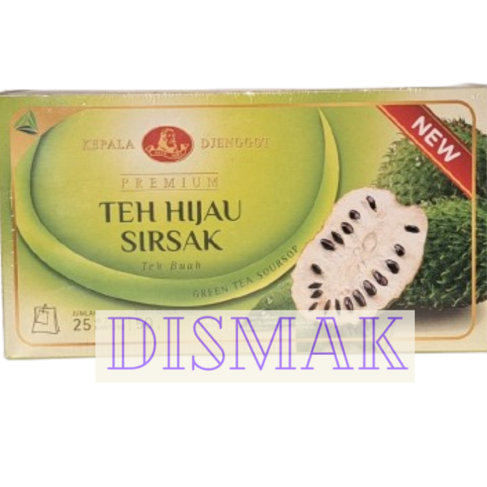

Teh Kepala Djenggot Premium Green Tea Soursop Celup Amplop