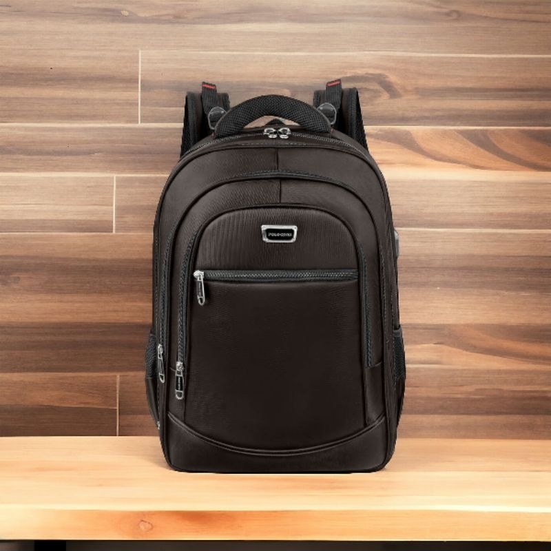 Tas Ransel Pria RANSEL POLO GIVES-1865-COKLAT
