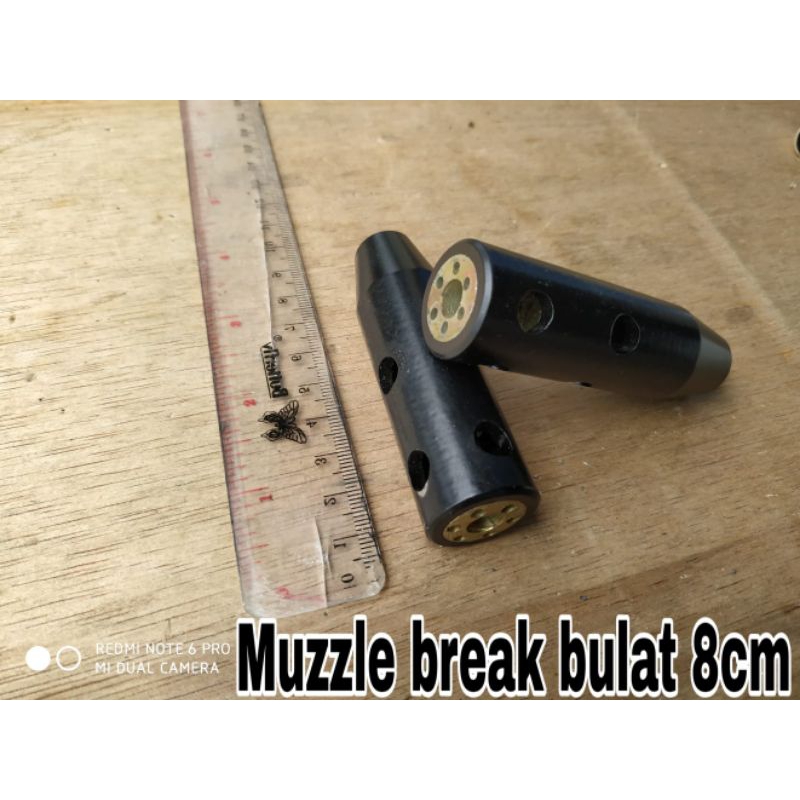 Muzzle break /muzle break bulat besar