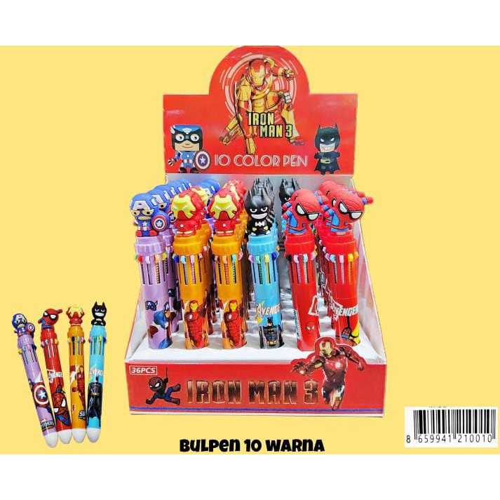 

Pulpen 10 warna