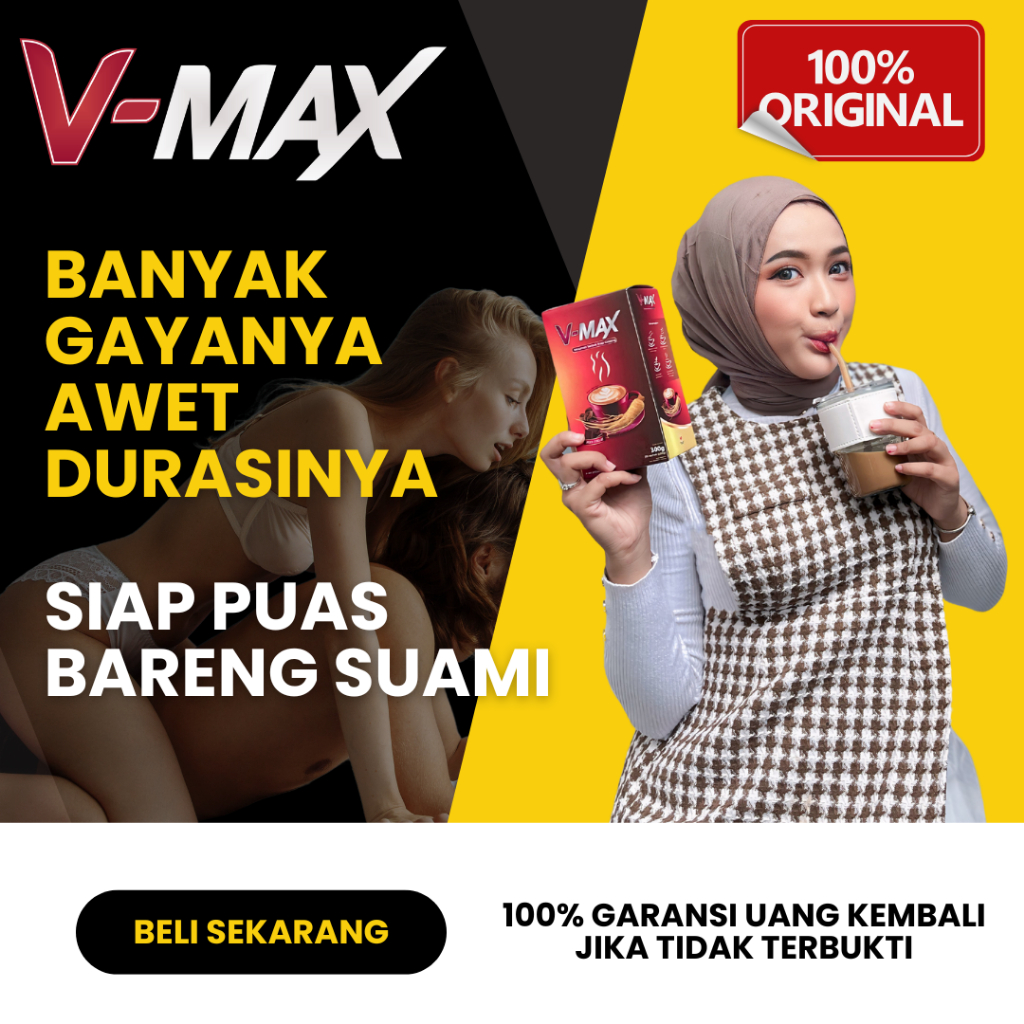 

Vmax Minuman Instan Rasa Cokelat Khusus Wanita 1 Box 10 Sachet Penambah Gairah Wanita