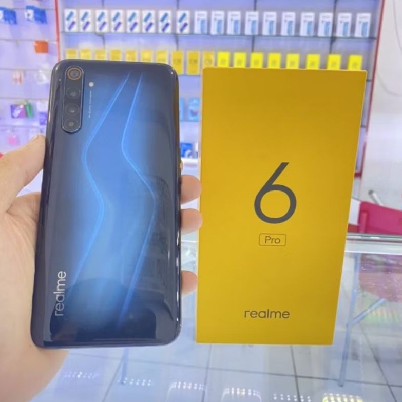 REALME 6 PRO 8/128 SECOND FULLSET ORI MULUS NO MINUS