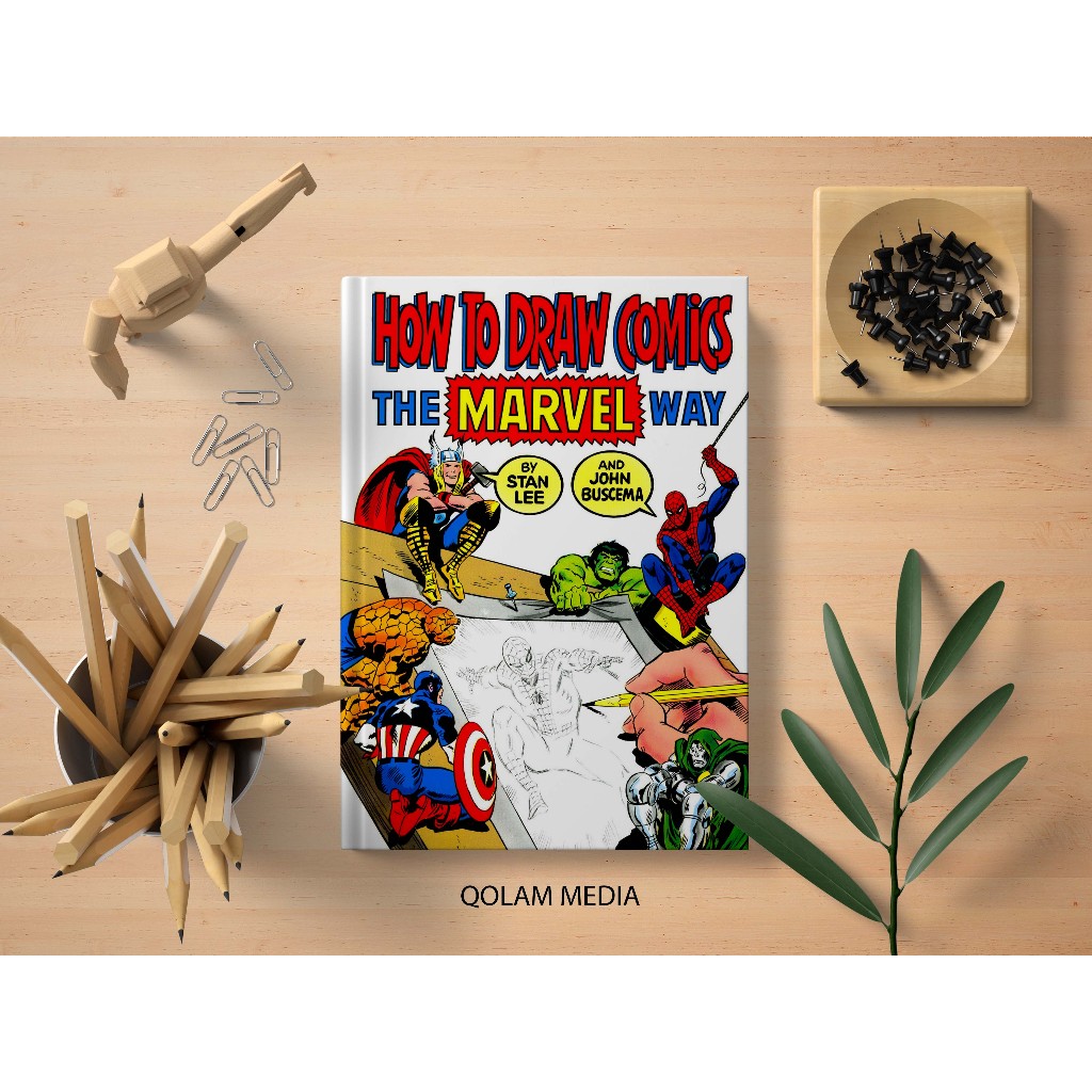 Buku How To Draw Comics The Marvel Way by Stan Lee, John Buscema