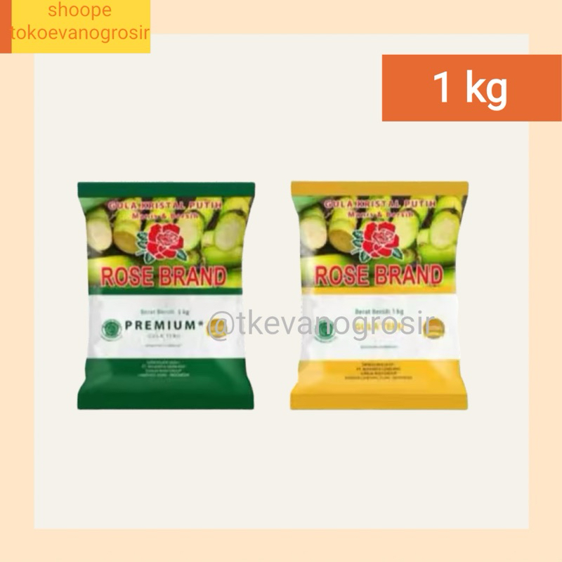 

Gula rose brand 1kg random