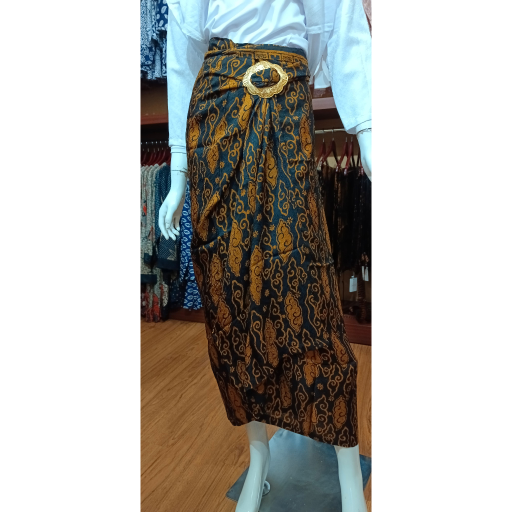 BATIK SALMA Bandung Rok Lilit Batik Cap Bahan Viscose Premium Cocok Untuk Kondangan Atau Acara Pesta