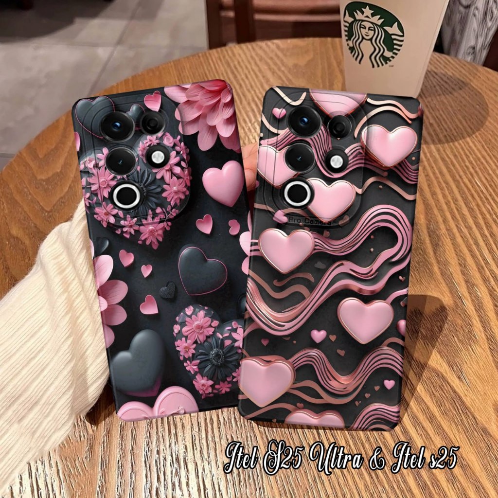 Case hp Itel S25 Ultra Itel s25 - Softcase Itel S25 Ultra - Fashioncase Itel S25 Ultra  (RJPRO3848)