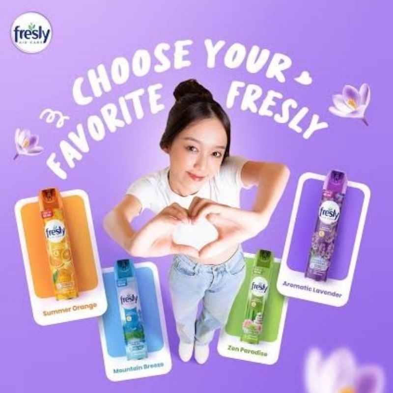 Fresly Pengharum Ruangan Apartemen Kosan Kamar Ruang Tamu Dapur Lebih Harum Wangi Dari Stella Glade
