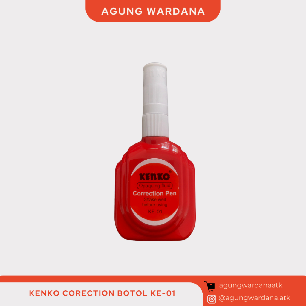 

KENKO CORECTION BOTOL KE-01 TIPE X