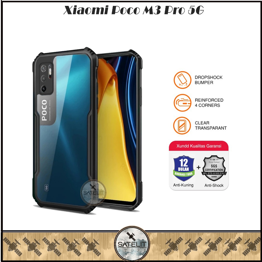 Promo Case Xiaomi Poco M3 Pro 5G Poco M3 4G Poco M3 Soft case Fusion Shockproof Transparan