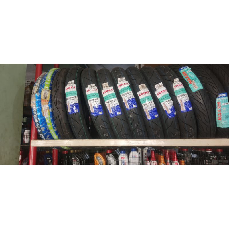 Ban Luar Corsa Terminator 90/80 ring 17 80/80 ring 17