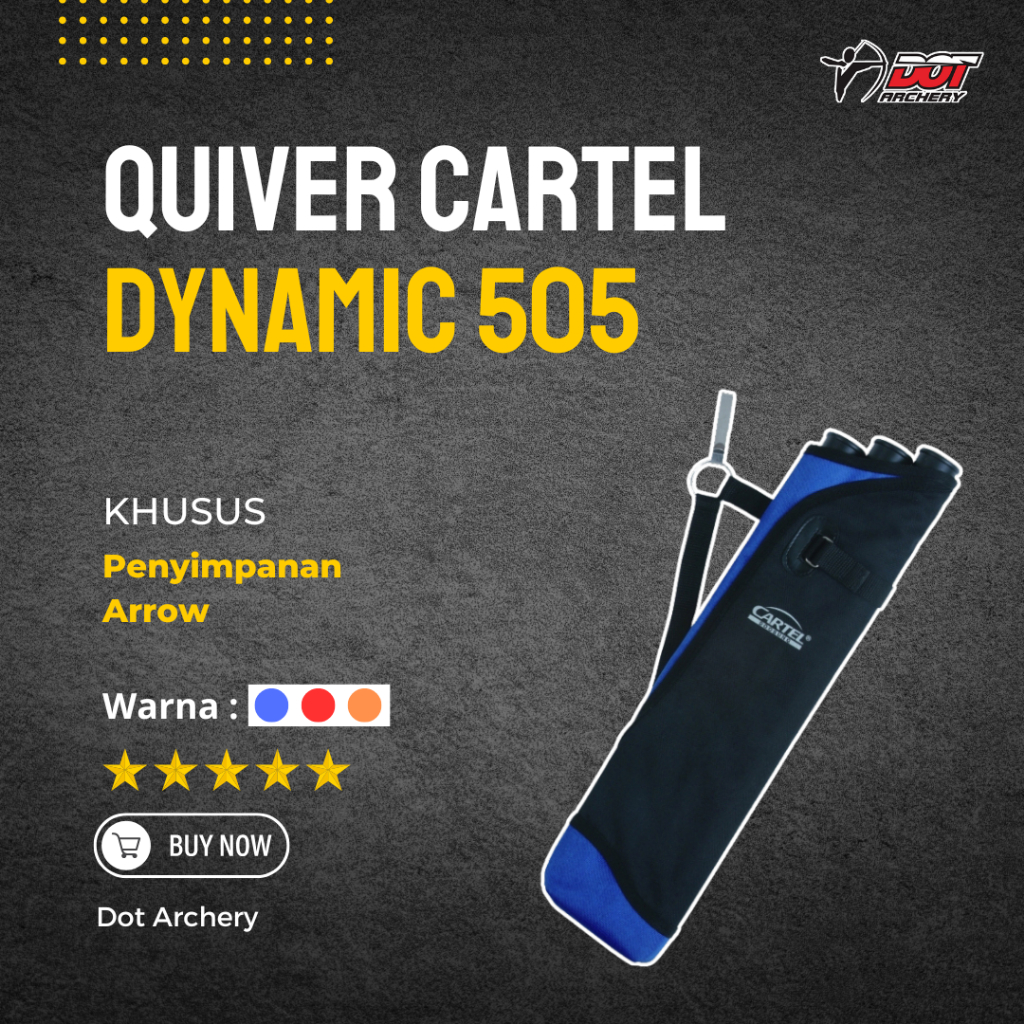 Quiver Cartel Dynamic 505 Original Tas Anak Panah Pinggang Side Hip Bow