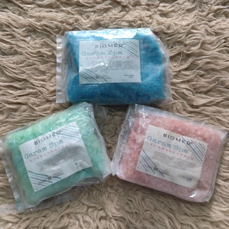 BIOMED GARAM SPA AROMATHERAPY GARAM RENDAM GARAM TUBUH RENDAMAN KAKI GARAM PEDICURE 1000 GRAM