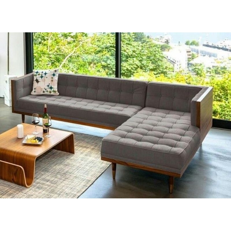 kursi sofa L kursi tamu sofa kursi sudut sofa kursi tamu kursi kayu jati sofa kayu jati