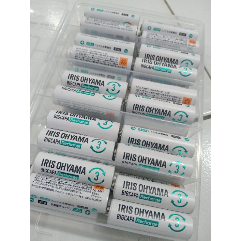 BATERAI BREAK-IN IRIS OHYAMA / BATRE IRIS OHYAMA BREAK-IN [ 2PCS ]