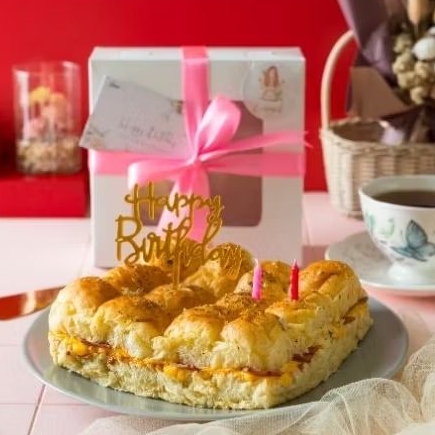 

hampers ulang tahun / birthday gift / anniversary - roti milk bun 1 loyang