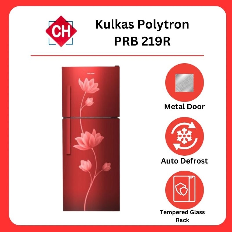 Kulkas Polytron PRB 219R Kulkas Polytron Dua Pintu