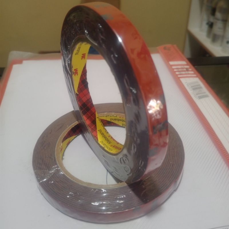 

3m double tape perekat balik balik 12cm x 4,5 meter