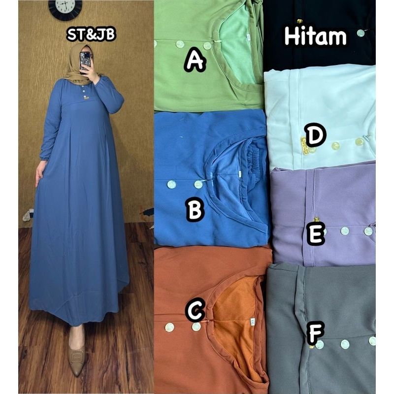 GAMIS CERUTY KANCING PREMIUM FULL FURING BUSUI FRENDLY GAMIS CANTIK MURAH DRESS CAKEP TERJANGKAU