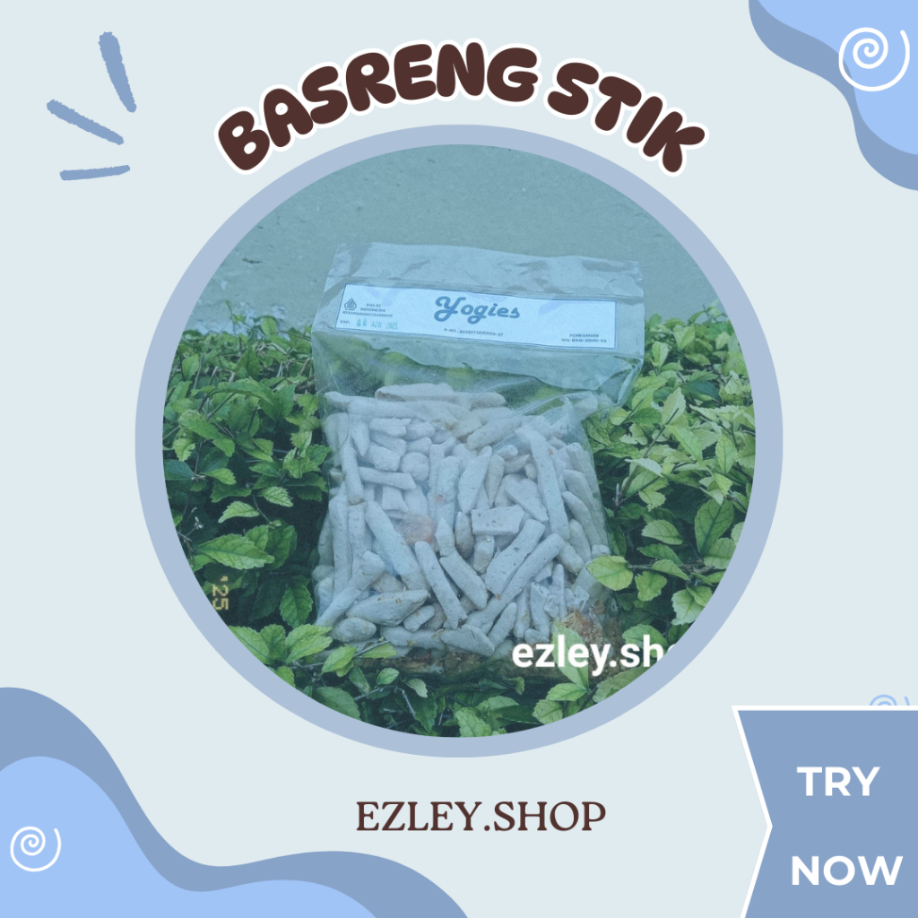 

Yogies Basreng Stik 400g - Gurih, Lezah, Terasa Bumbunya! Cemilan Enak Sehari-hari