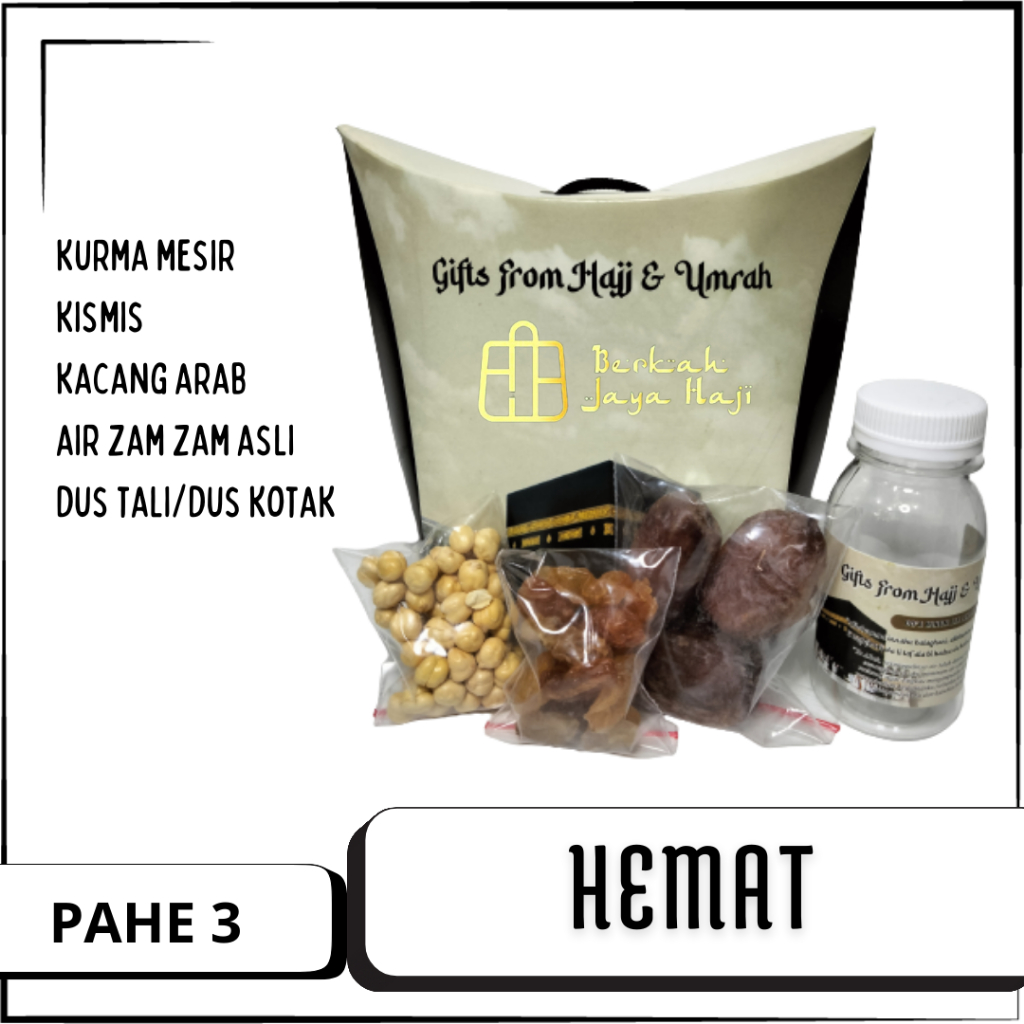 

PAKET SUPER HEMAT isi 25PCS / Souvenir Oleh Oleh Haji Umroh/