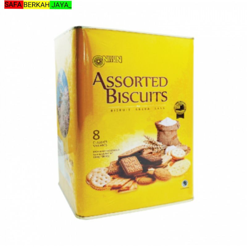 

Nissin Assorted Biscuits 1100g / biskuit kaleng