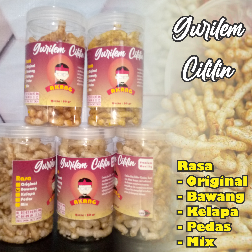 

Kerupuk Gurilem Cililin Premium