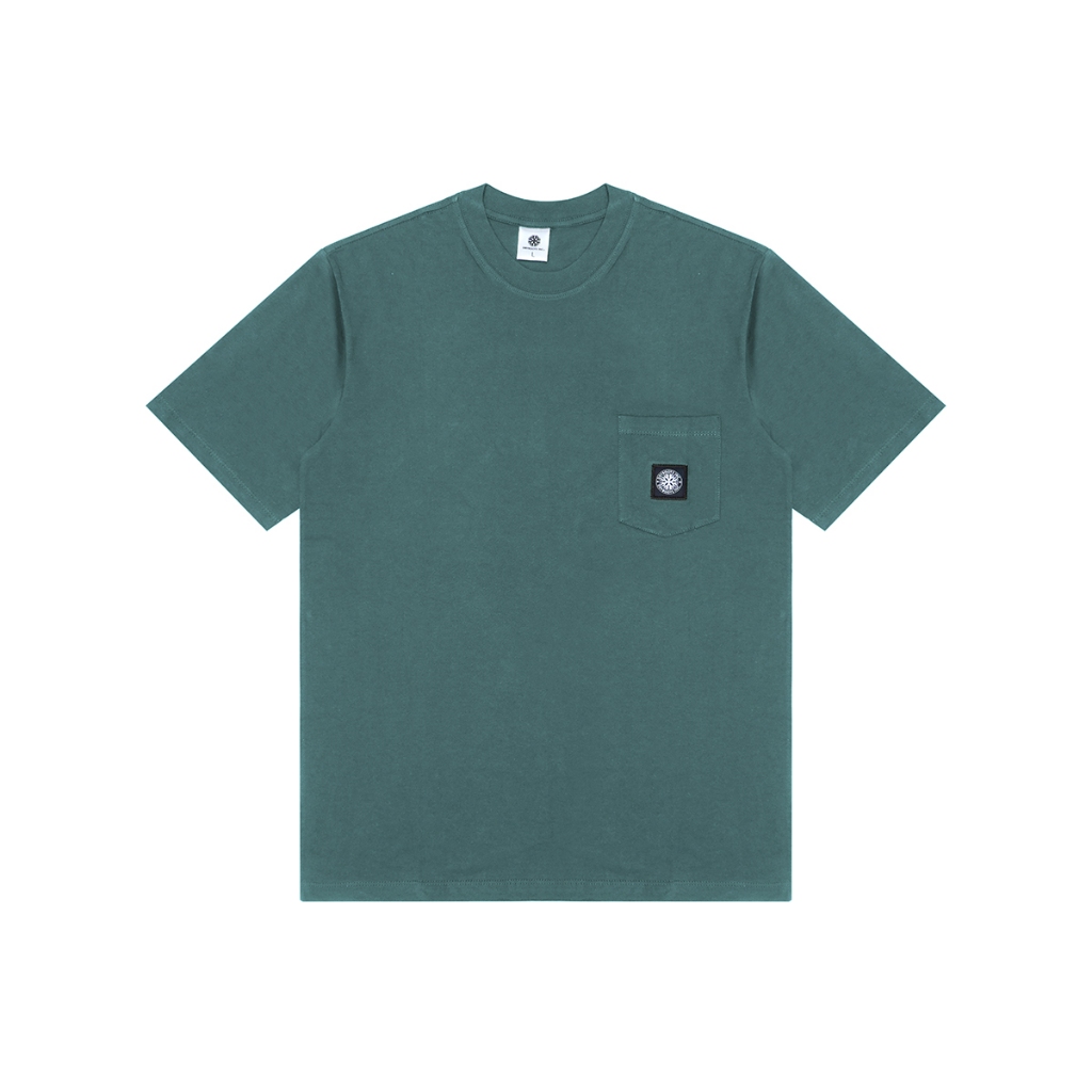 Dryroots inc Tshirt Relaxed Fit kaos Pocket  Tees Blue Stone