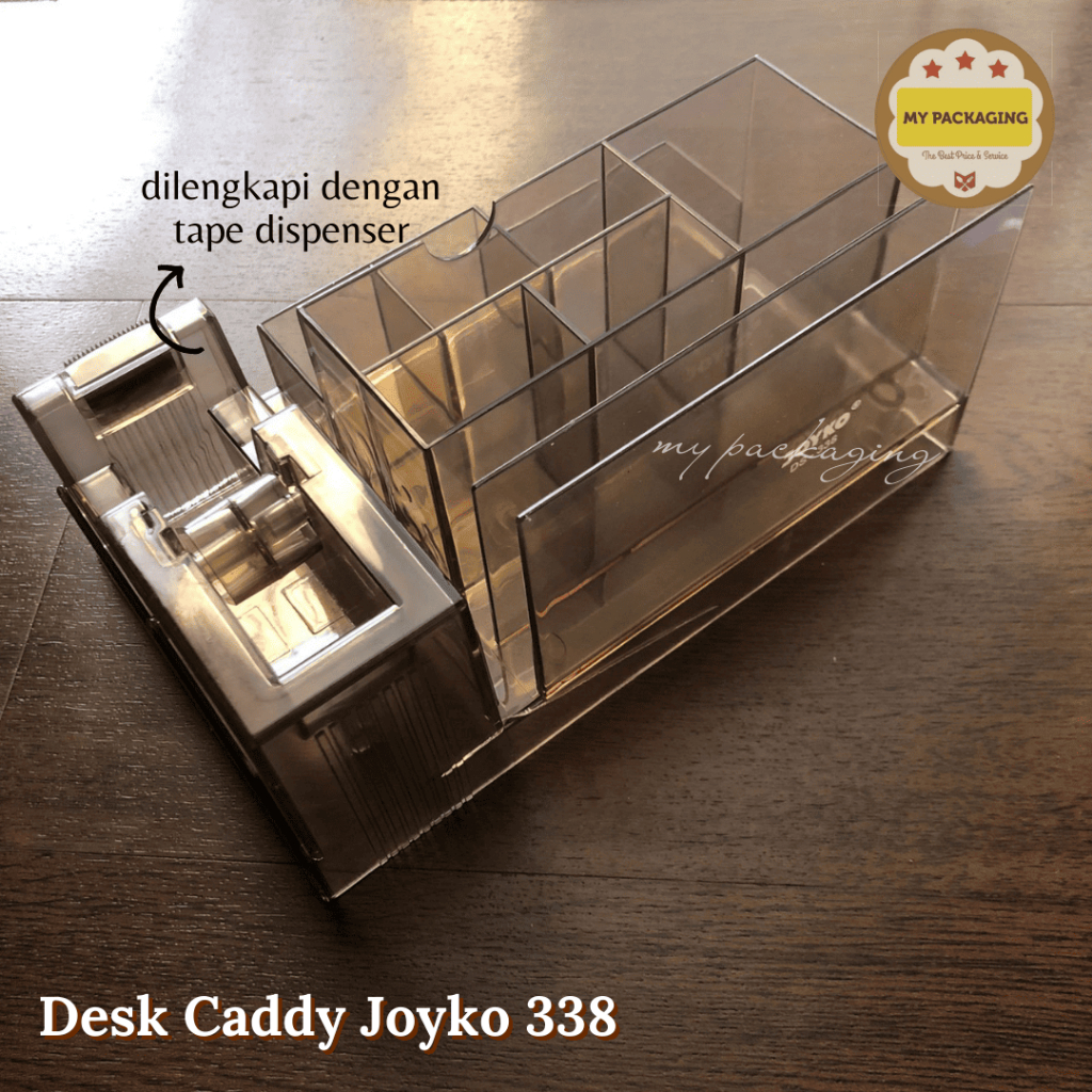 

Desk Organizer Joyko 338 / Desk Caddy Joyko 338 Dilengkapi Dengan Tape Dispenser Alat tulis kantor sekola kuliah Terbaik - Bisa COD