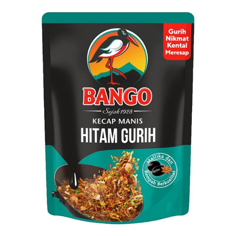 

Bango kecap manis hitam gurih refill 550 ml