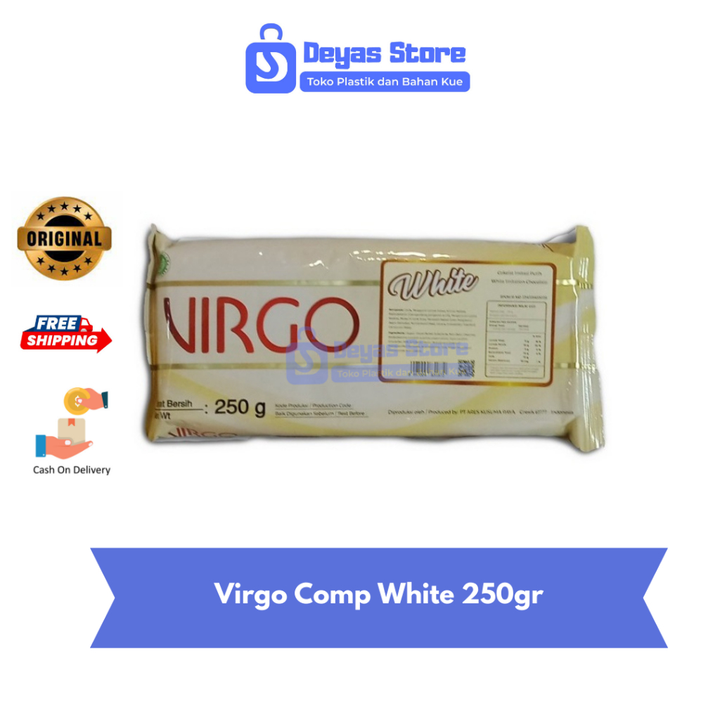 

Virgo Compond White/Virgo Coklat Batang Putih 250gr