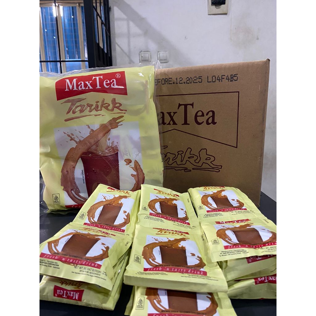 

maxtea teh tarik 25 gram per pack