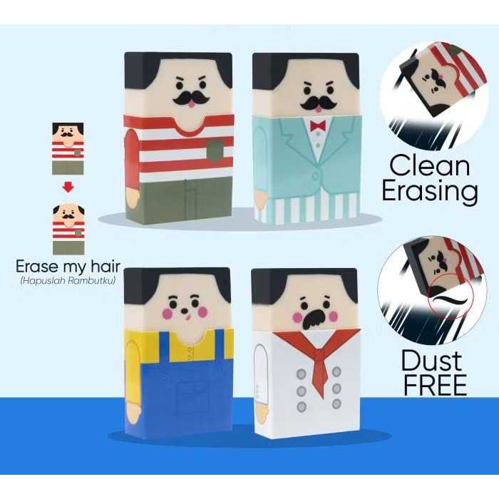 

Penghapus (Ereser) Joyko ER-125 Man In Costume