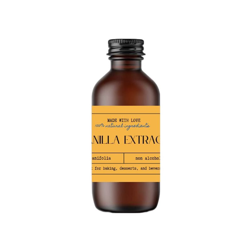 

60ml Vanilla Extract Premium Gourmet+Seed Halal (NON ALKOHOL)